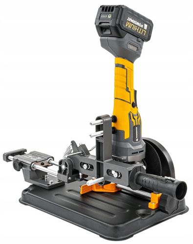 STOJAK DO SZLIFIERKI KĄTOWEJ Z POSUWEM STATYW UCHWYT MOCOWANIE 115-125 na Arena.pl