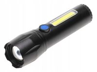 LATARKA Kieszonkowa Mała LED COB Ładowana USB Akumulatorowa 5037