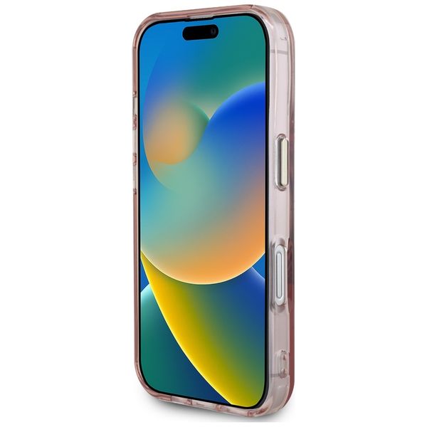 Etui Guess do iPhone 16, Różowy, MagSafe zdjęcie 5