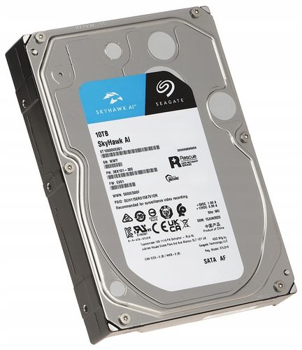 Dysk twardy Seagate SkyHawk Al 10TB SATA III 3,5" na Arena.pl