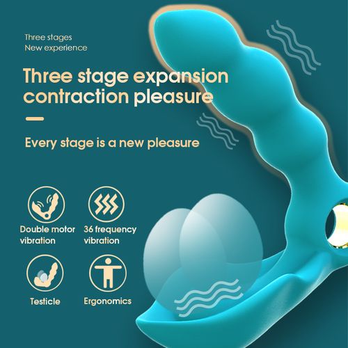 stymulator angelo male prostate triple stimulation (blue) na Arena.pl