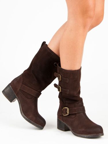 BRĄZOWE BOTKI WORKERY Rozmiar - 39 na Arena.pl