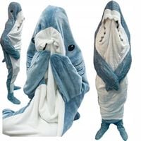 STRÓJ KARNAWAŁOWY REKIN PIŻAMA ŚPIWÓR PRZEBRANIE KOCOBLUZA KOSTIUM xxl