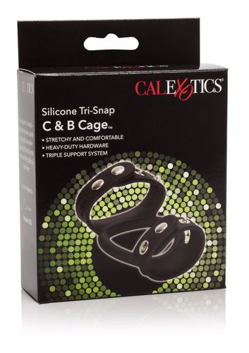Silicone Tri-Snap C & B Cage Black na Arena.pl