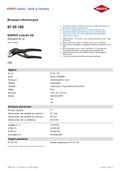 szczypce do rur cobra 100mm - kn 87 00 100