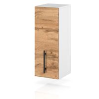 szafka kuchenna wisząca modułowa drewniana mała 15cm spremium dąb wotan