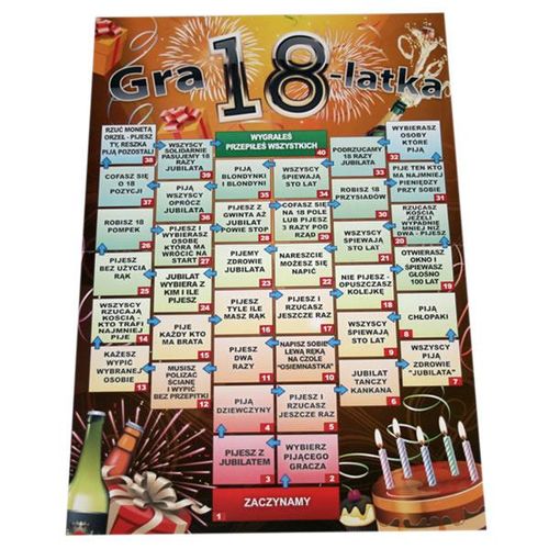 gry gra urodzinowa 18 promili na Arena.pl