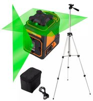 laser płaszczyznowy 30 m, 5 linii, etui + statyw 1.5m - t n75-160