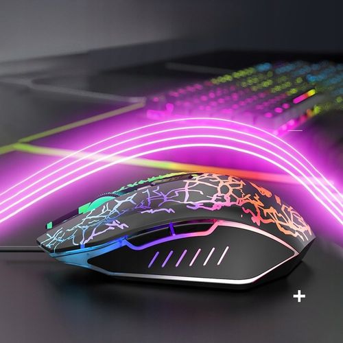 KLAWIATURA MYSZKA PODKŁADKA GAMINGOWA PODŚWIETLENIE PROFESJONALNY ZESTAW na Arena.pl