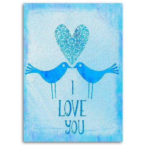 Obraz na płótnie – Canvas, I love You 70x100 na Arena.pl