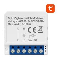 inteligentny przełącznik dopuszkowy zigbee avatto lzwsm16-w1 bez