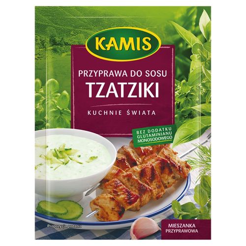 Kamis Kuchnie świata Przyprawa do sosu tzatziki Mieszanka przyprawowa 20 g na Arena.pl