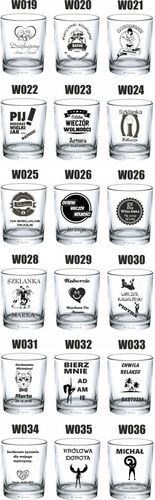 Szklanka do whisky VALENTINES prezent WALENTYNKI na Arena.pl