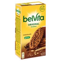 belVita Ciastka zbożowe o smaku kakaowym z kawałkami czekolady 300 g