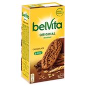 belVita Ciastka zbożowe o smaku kakaowym z kawałkami czekolady 300 g