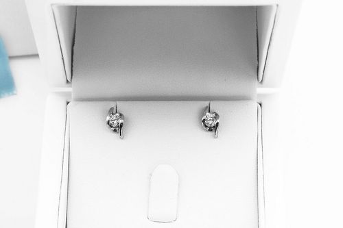 Złote kolczyki KBD5523 - Diament na Arena.pl