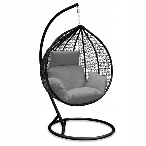 POKROWIEC NA PODUSZKĘ OGRODOWĄ NA HUŚTAWKĘ WISZĄCĄ FOTEL KOKON WODOODPORNY na Arena.pl
