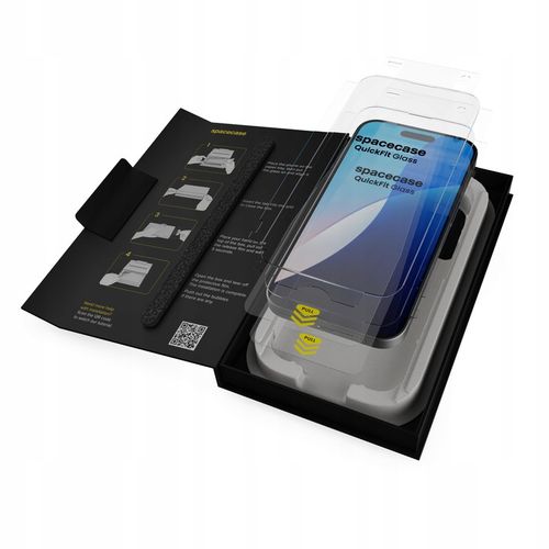 SZKŁO HARTOWANE DO IPHONE 16 PRO SZYBKA Z APLIKATOREM QUICKFIT - 2 SZTUKI na Arena.pl