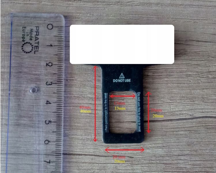 Mini Cooper wyłącznik zaślepka do pasow tuning !!! zdjęcie 2