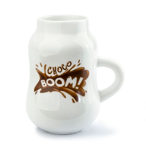 KUBEK CERAMICZNY CHOCO BIAŁY 280 ml na Arena.pl