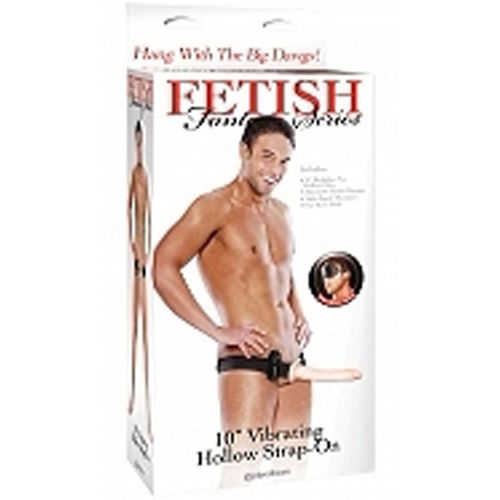 Proteza-Ff Vibrating Hollow Strap On Flesh na Arena.pl