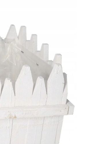 DONICZKA OSŁONKA DREWNIANA KORYTKO DONICZKI 31CM na Arena.pl