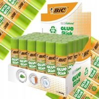 BIC ECO GLUE STICK KLEJ W SZTYFCIE MOCNY SZKOLNY BIUROWY 8g ZESTAW x30