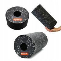 Roller do masażu duży gładki piankowy rolka wałek EPP MajesticSport