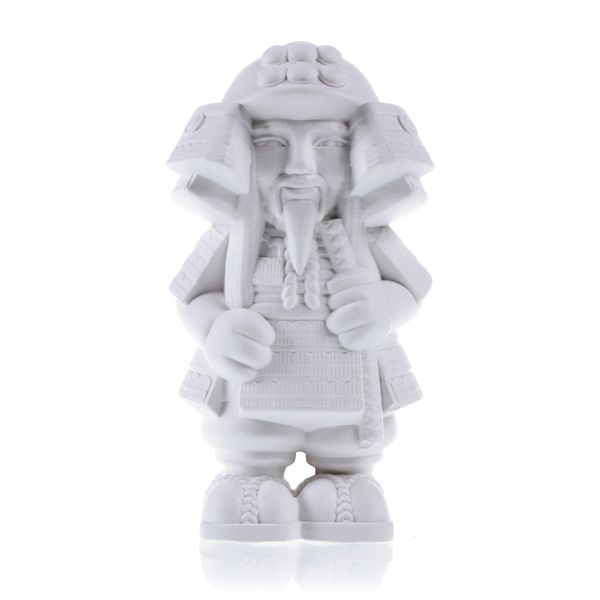 Kolorowanka 3D Samurai Figurka gipsowa zdjęcie 3