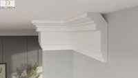 Listwa przysufitowa DLP39 12cm x 6cm gzyms sztukateria XPS faseta DECOREM