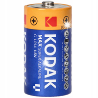BATERIA ALKALICZNA C LR14 KODAK MAX SUPER ALKALINE 1,5V