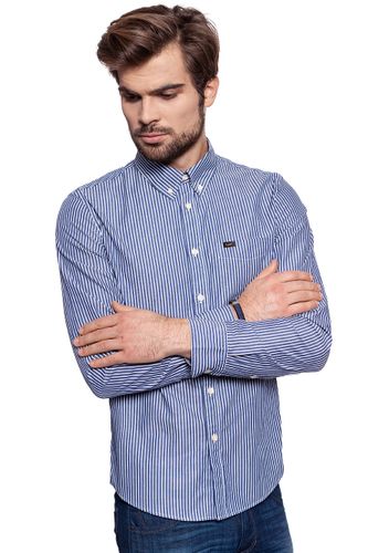 LEE SLIM BUTTON DOWN WHITE L66VBB12 XL na Arena.pl