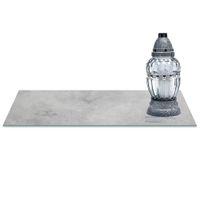 SZKLANA PODSTAWKA POD ZNICZE z dedykacją  60x30cm Beton 275d