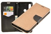Etui portfel Fancy Case do Xiaomi Redmi 7 złoty