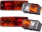 ZESTAW LAMP KOMPLET PRZÓD TYŁ DO TRAKTORA URSUS C360 ZETOR