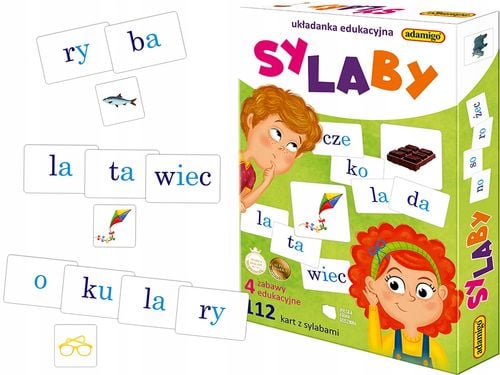 sylaby układanka edukacyjna 7516 na Arena.pl