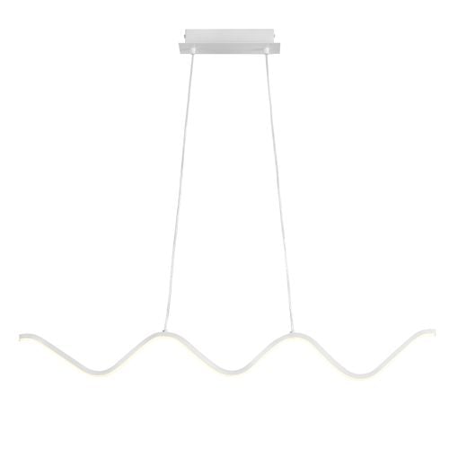 Lampa wisząca ZIGZAG LED biała 90 cm na Arena.pl