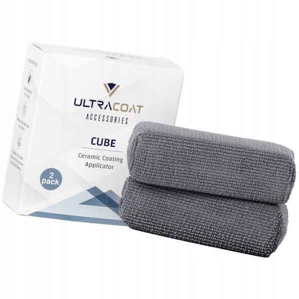 ULTRACOAT 2x Cube Aplikatory z Mikrofibry Do Powłok Ceramicznych Ochronnych zdjęcie 1