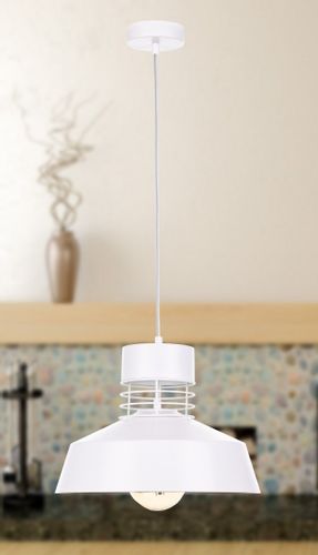 Lampa wisząca 1xE27 TITANIUM WHITE na Arena.pl