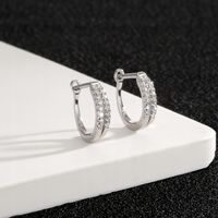 KOLCZYKI Srebrne PRÓBA 925 z Cyrkoniami Srebro Angielskie Zapiecie