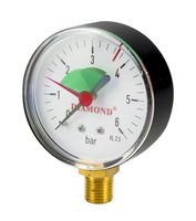 manometr techniczny śr. 63mm 0-6 bar gw 2/5 - d418.63-6