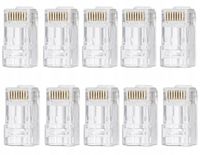 Wtyki RJ45 UTP kat 5e 8P8C 10 sztuk Conotech