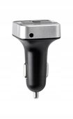 Transmiter FM Peiying BT 2xUSB ładowarka Bluetooth 12 - 24 V AUX