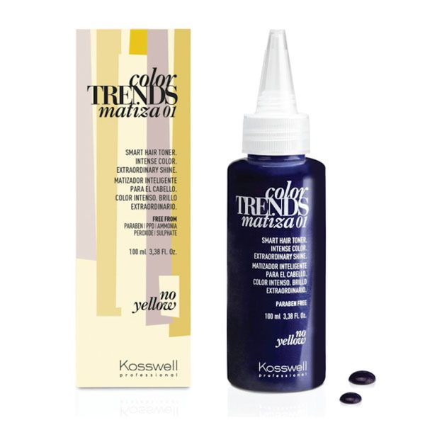 Kosswell Matiza 01 Toner do włosów niwelujący żółte odcienie, 100ml zdjęcie 1