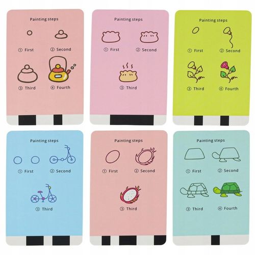 ROBOT RYSUJĄCY EDUKACYJNY FISZKI DO RYSOWANIA NAUKA RYSOWANIA na Arena.pl