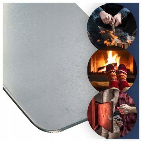 BLACHA PRZEDPIECOWA POD PIEC KOMINEK OCYNK 66X50 PIEC KOZA BLACHA POD na Arena.pl