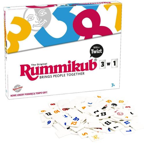 GRA RUMMIKUB TWIST 3w1 na Arena.pl