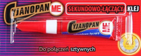 klej cyjanopan me sztywny - klej cyja me