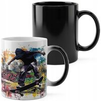 KUBEK MAGICZNY 330ML DRUK - DESKOROLKA SKATE SPORT OLLIE