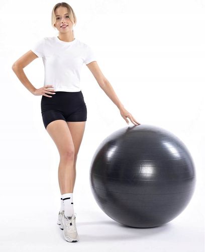 Piłka Gimnastyczna do Ćwiczeń 85 cm Fitness Joga Rehabilitacja DrFit na Arena.pl